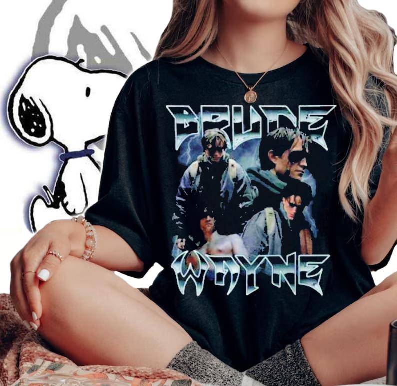 Bruce Wayne 90s Bootleg Style Shirt t-shirt