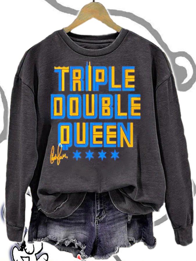 Candace Parker Triple Double Queen Shirt t-shirt