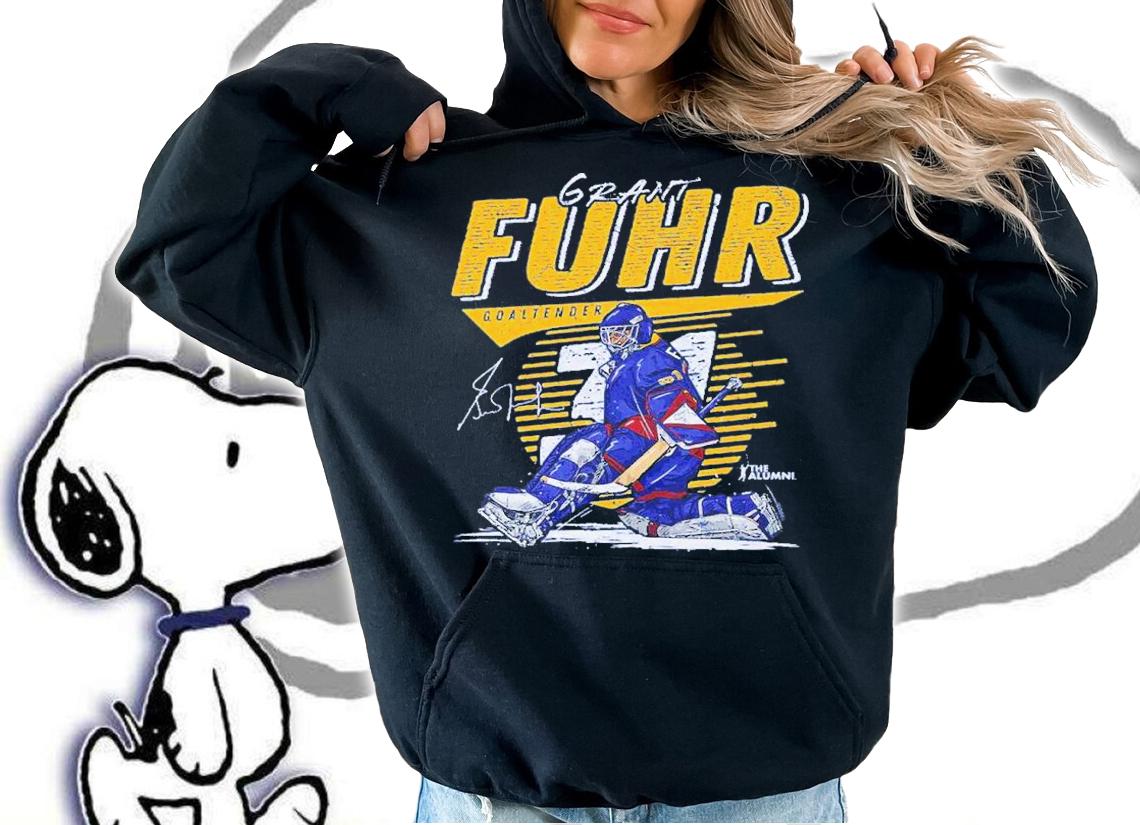 Grant Fuhr St. Louis Comet Hockey Signature Shirt t-shirt