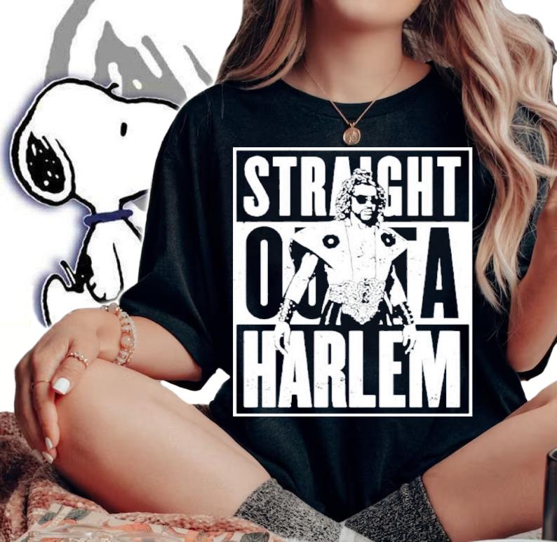 Sho'nuff Straight Outta Harlem Shirt t-shirt