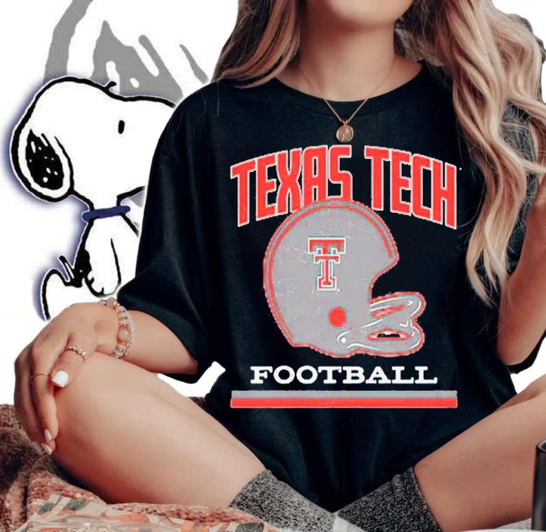 Texas Tech Vintage Football Helmet Shirt t-shirt