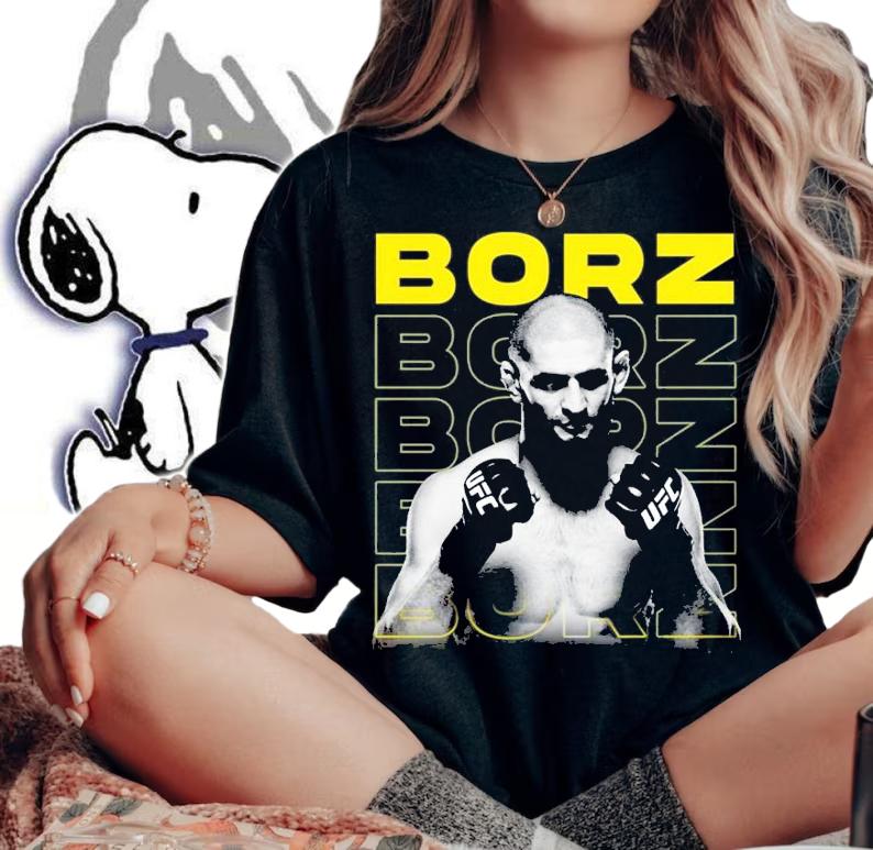 The Borz Khamzat Chimaev T-Shirt t-shirt woman shirt