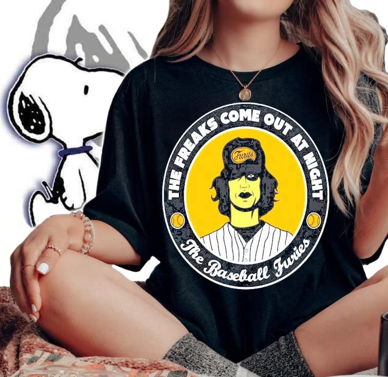 The Freaks Come Out At Night The Baseball Furies The Warriors Shirt t-shirt woman shirt