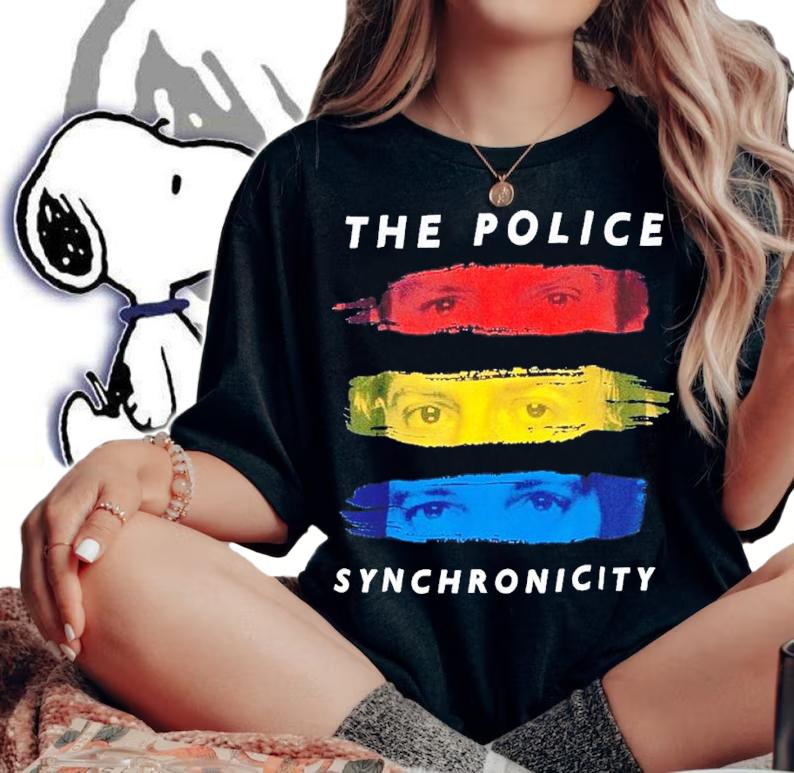 The Police Synchronicity shirt t-shirt