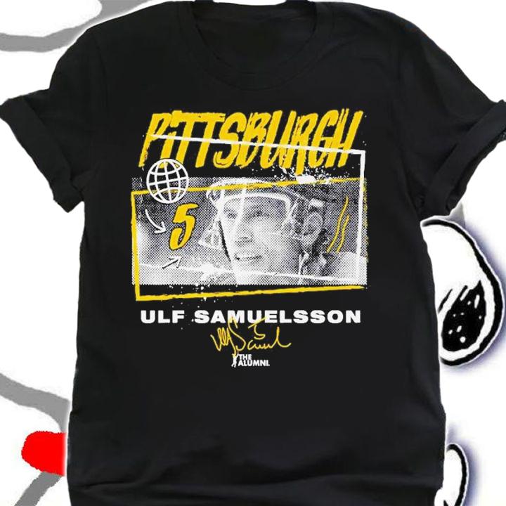 Ulf Samuelsson Pittsburgh Tones Hockey Signature Shirt t-shirt