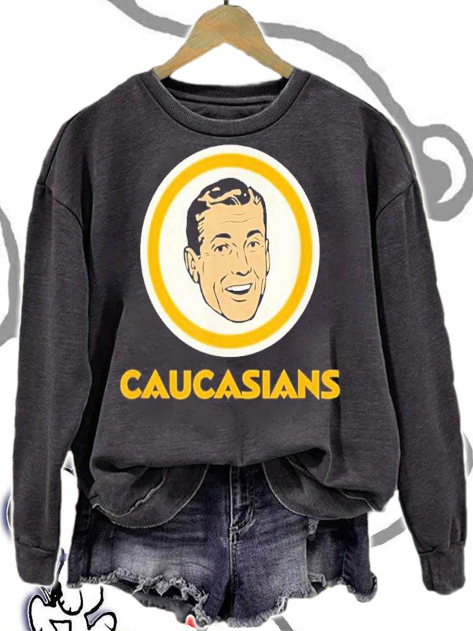Washington Caucasians Football Team Shirt t-shirt sweatshirt