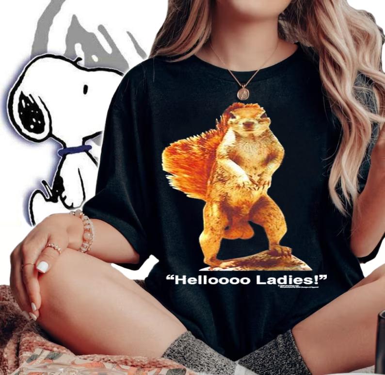 Weird Thrift Helloooo Ladies T-Shirt t-shirt woman shirt