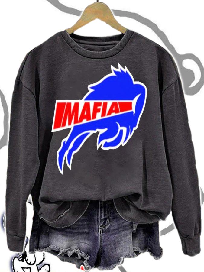 WNY Pride Blue and Red Buffalo shirt t-shirt sweatshirt