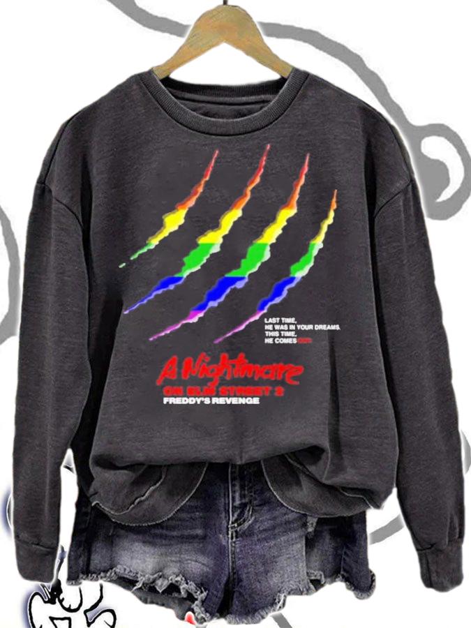 Diandra Krueger A Nightmare On Elm Street Last Time He Was In Your Dreams T-Shirt t-shirt