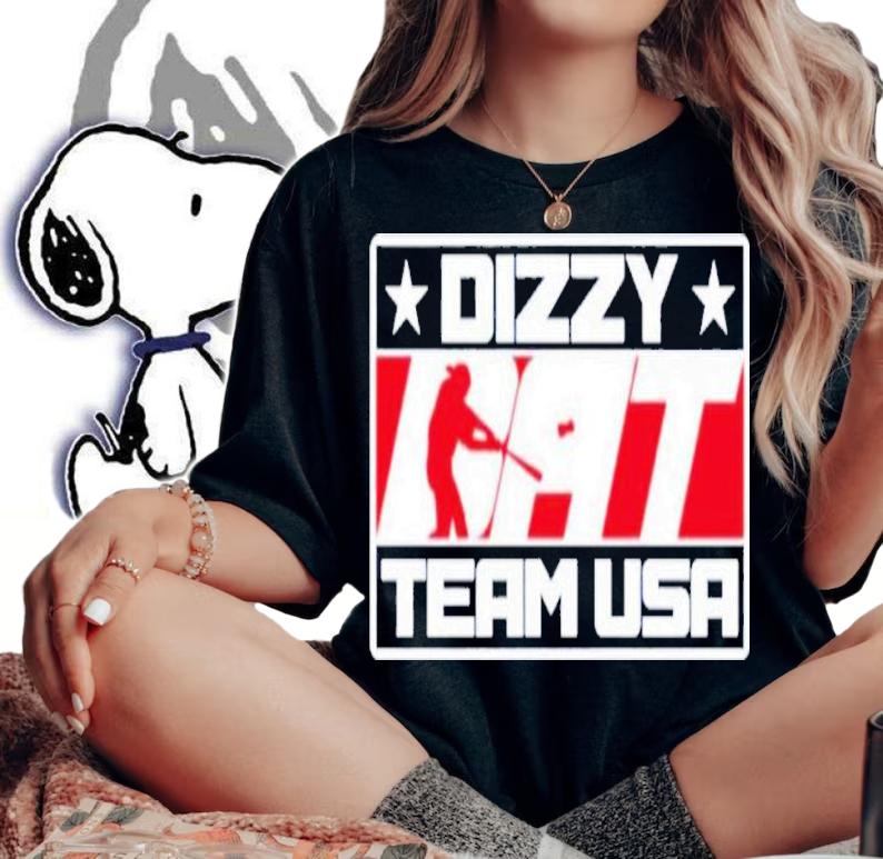Dizzy BAT Team USA Shirt t-shirt woman shirt