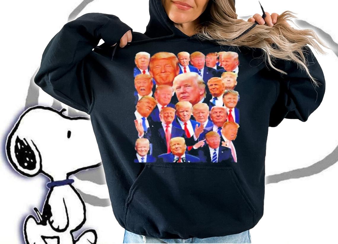 Donald Trump Photo Collage Trump Shirt t-shirt