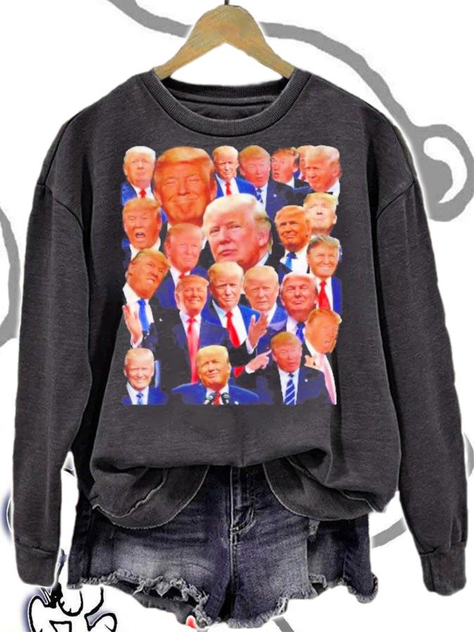 Donald Trump Photo Collage Trump Shirt t-shirt
