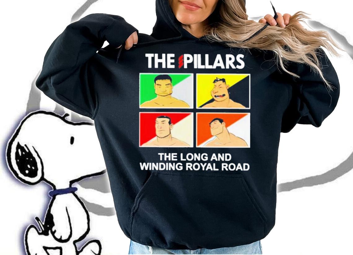 Eddie Kingston Post Wrestling The Pillars The Long And Winding Royal Road Shirt t-shirt