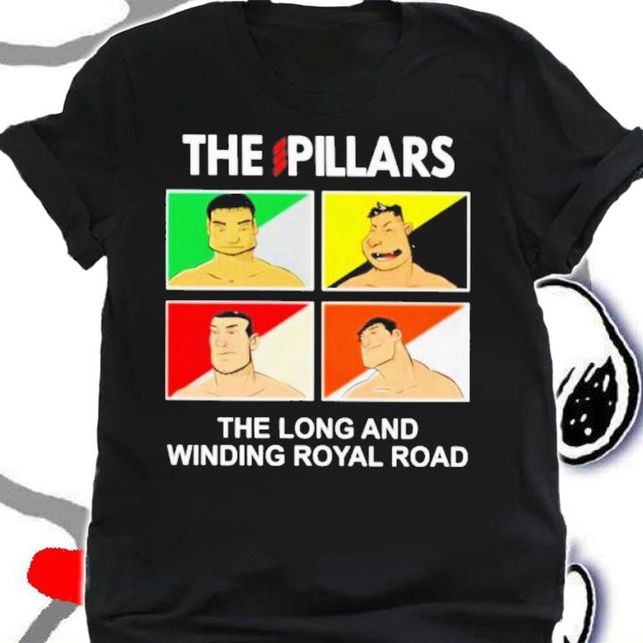 Eddie Kingston Post Wrestling The Pillars The Long And Winding Royal Road Shirt t-shirt