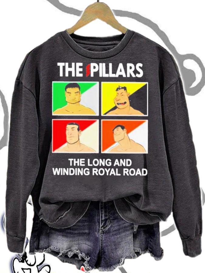 Eddie Kingston Post Wrestling The Pillars The Long And Winding Royal Road Shirt t-shirt