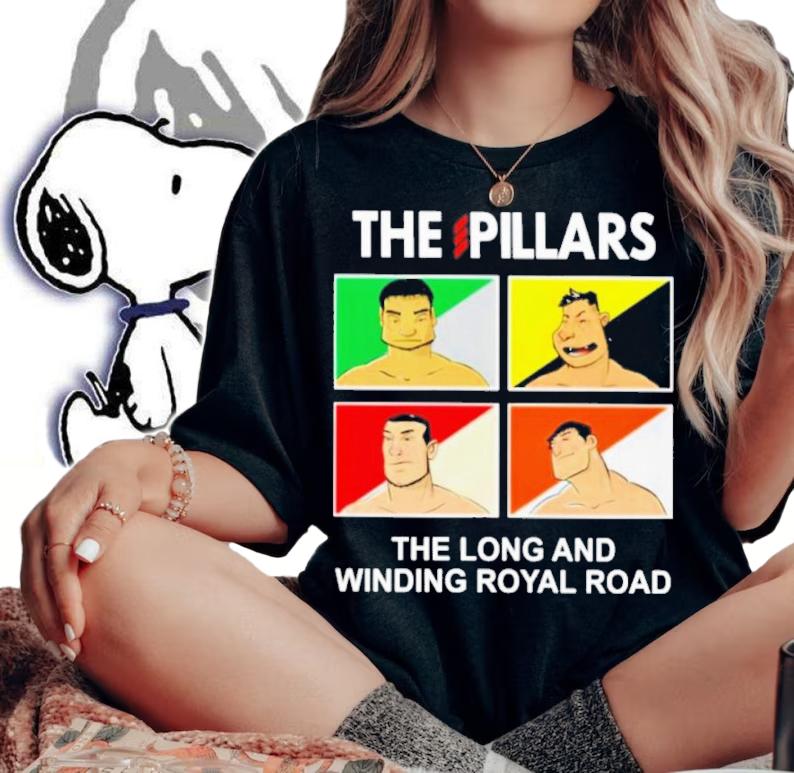 Eddie Kingston Post Wrestling The Pillars The Long And Winding Royal Road Shirt t-shirt