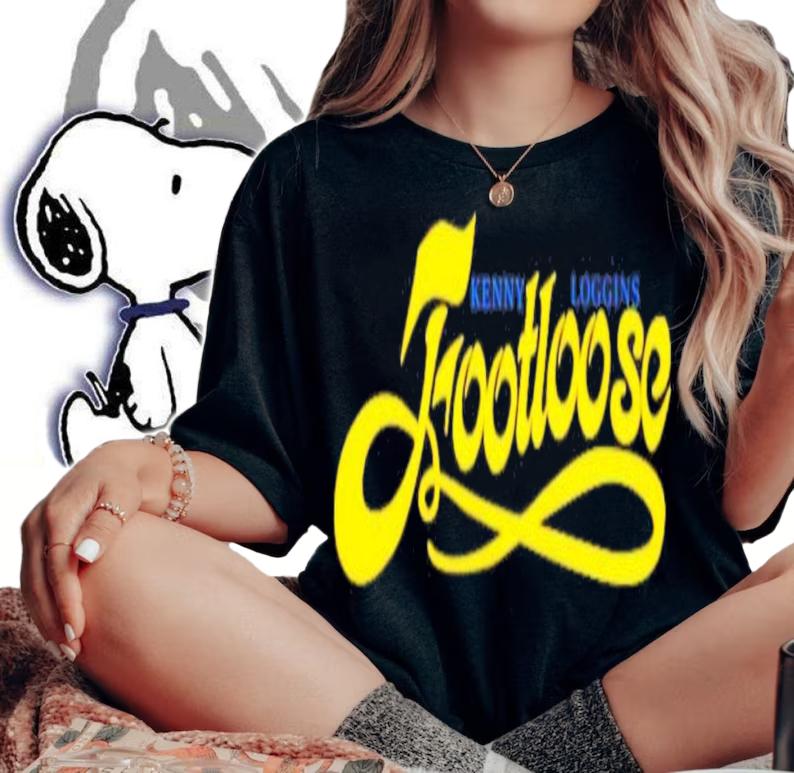 Footloose Kenny Loggins T-Shirt t-shirt woman shirt