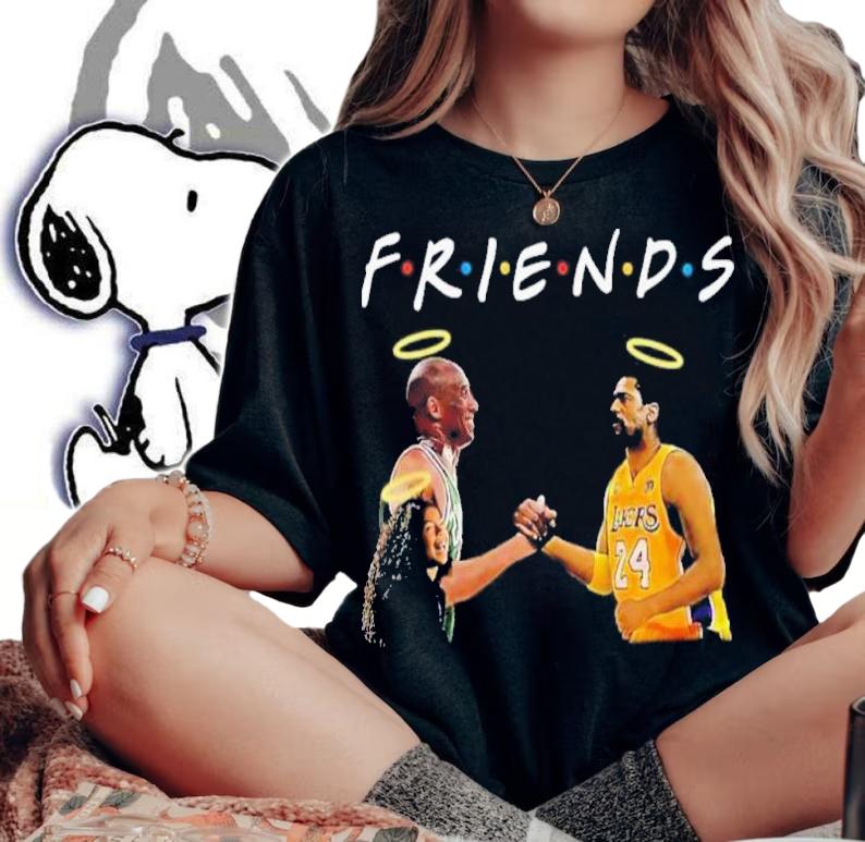 Friends Bill Russell And Kobe Bryant Gigi Bryant Shirt t-shirt