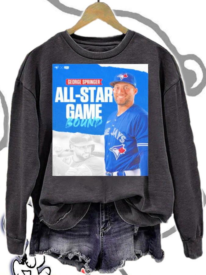 George Springer All-Star Game Bound 2022 Shirt t-shirt sweatshirt