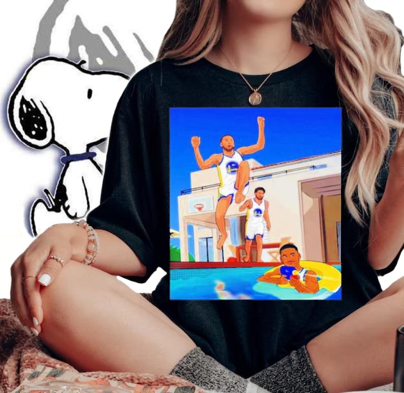 Golden State Warriors Poole Party T-Shirt t-shirt woman shirt