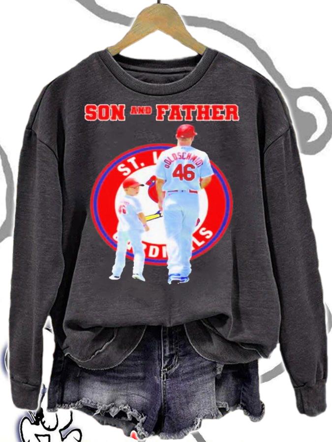 Goldschmidt St. Louis Cardinals Son And Father Shirt t-shirt sweatshirt