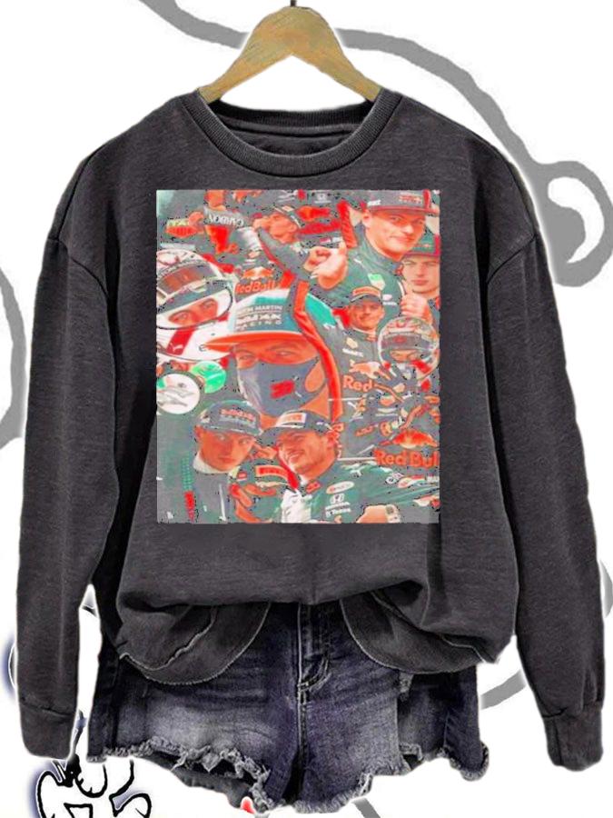 Grid Max Verstappen Car Racing T-Shirt t-shirt sweatshirt