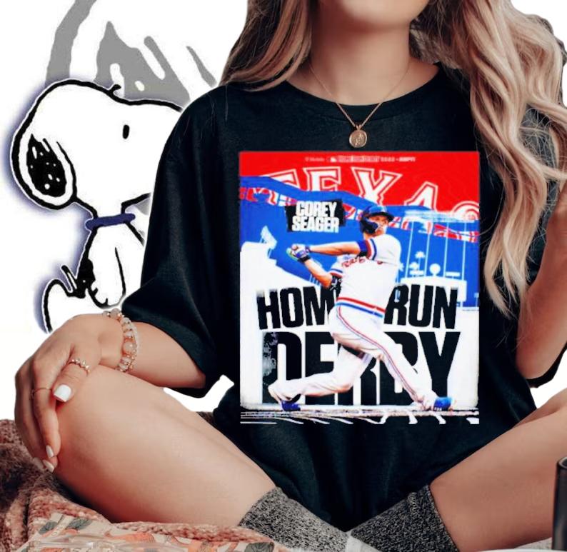 Home Runs Derby 2022 Corey Seager T-Shirt t-shirt woman shirt