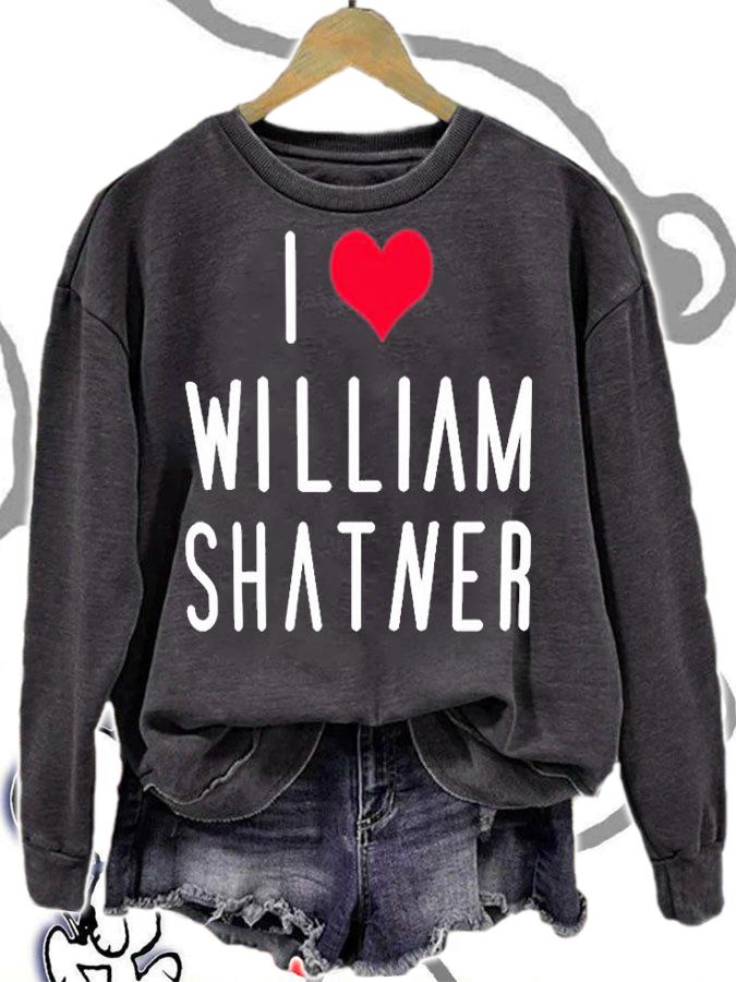I Love William Shatner T-Shirt t-shirt