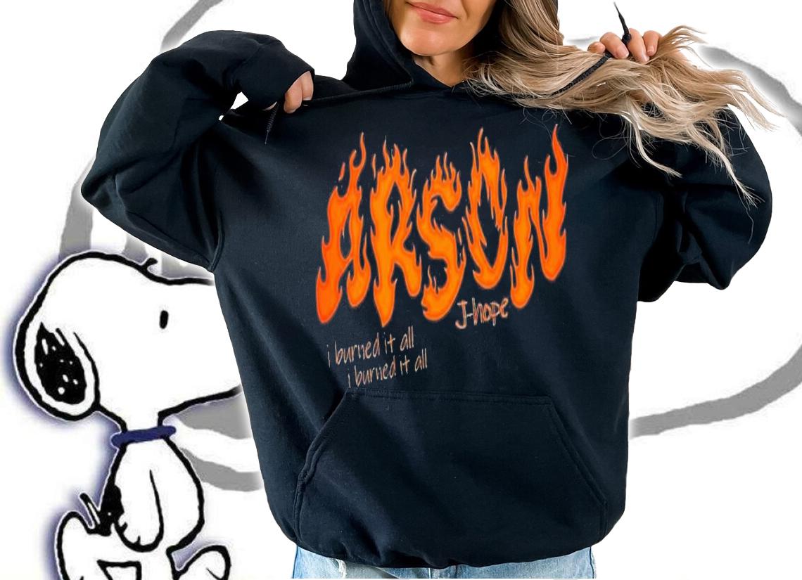 J-Hope I Burned It All T-Shirt t-shirt
