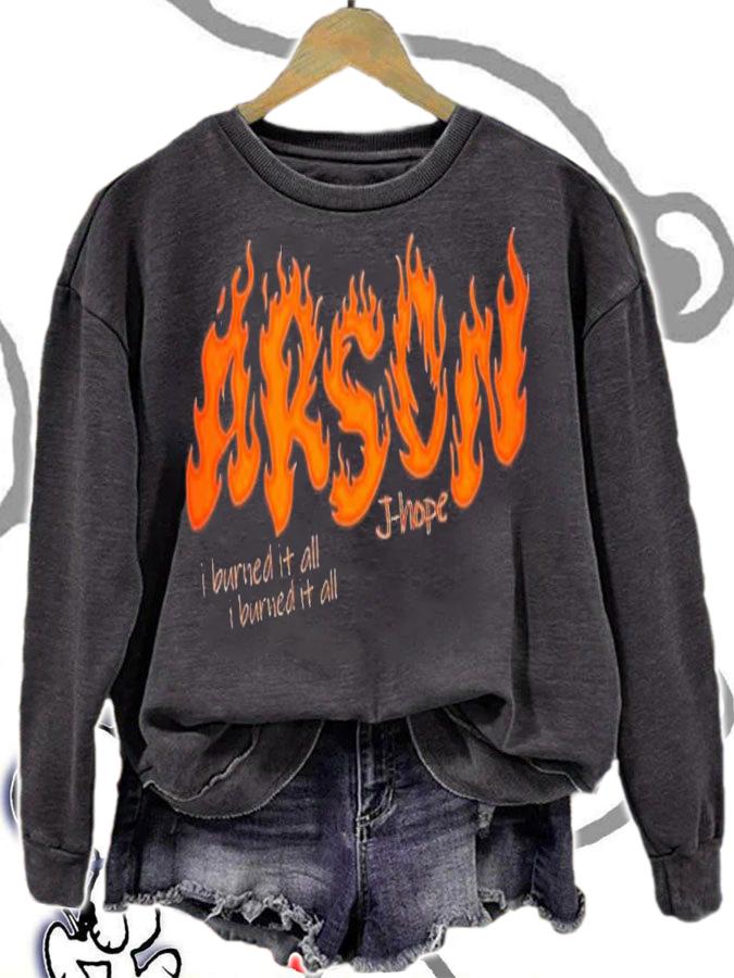 J-Hope I Burned It All T-Shirt t-shirt