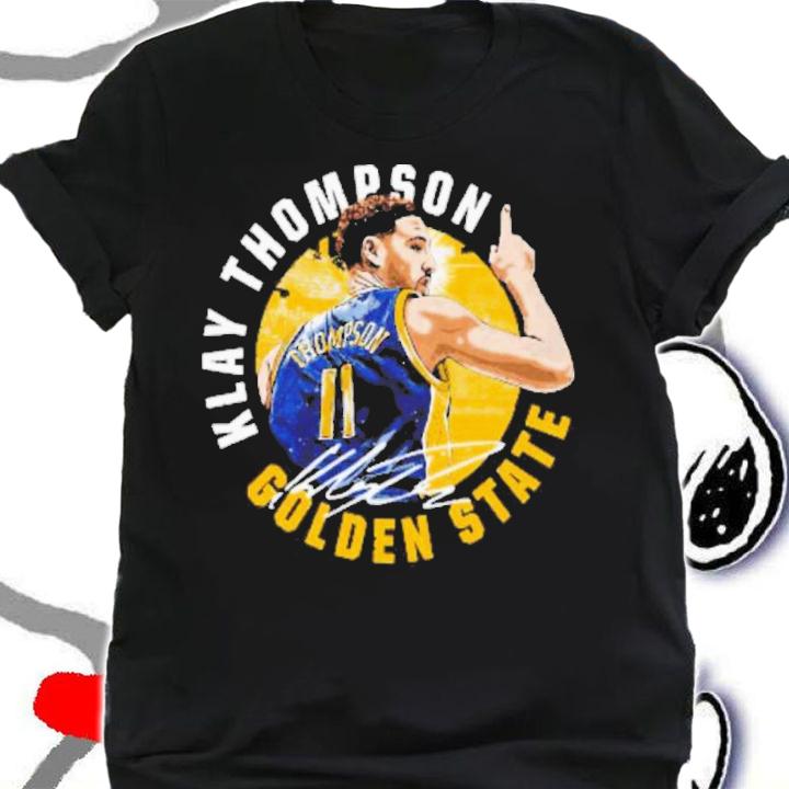Klay Thompson Premiere Golden State Warriors Basketball Signature Shirt t-shirt shirt
