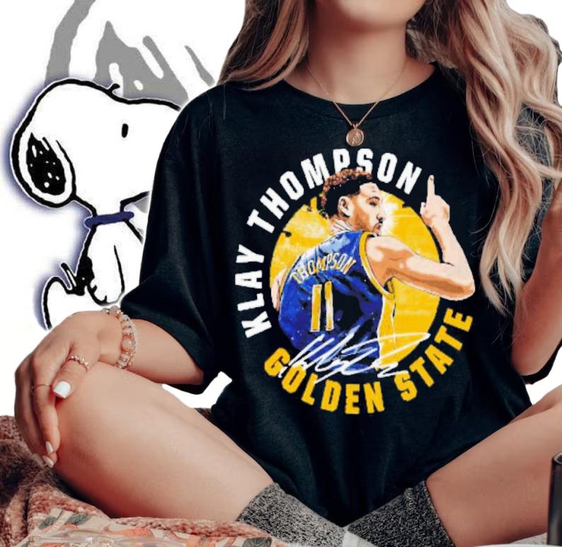 Klay Thompson Premiere Golden State Warriors Basketball Signature Shirt t-shirt woman shirt