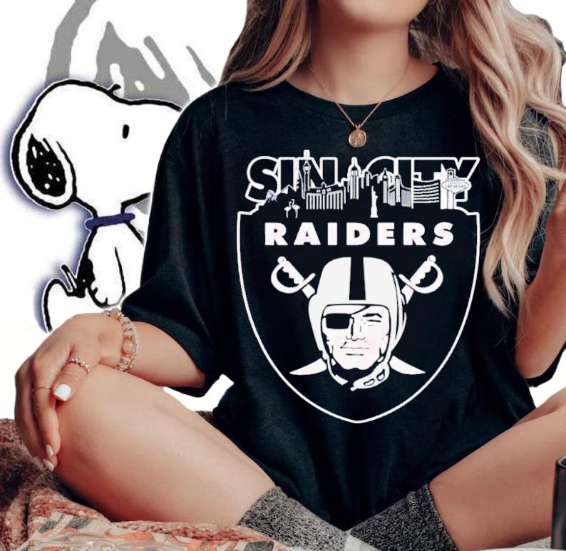 Las Vegas Raiders Sin City Shirt t-shirt