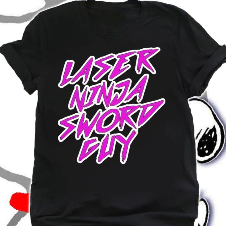 Laser Ninja Sword Guy Shirt t-shirt