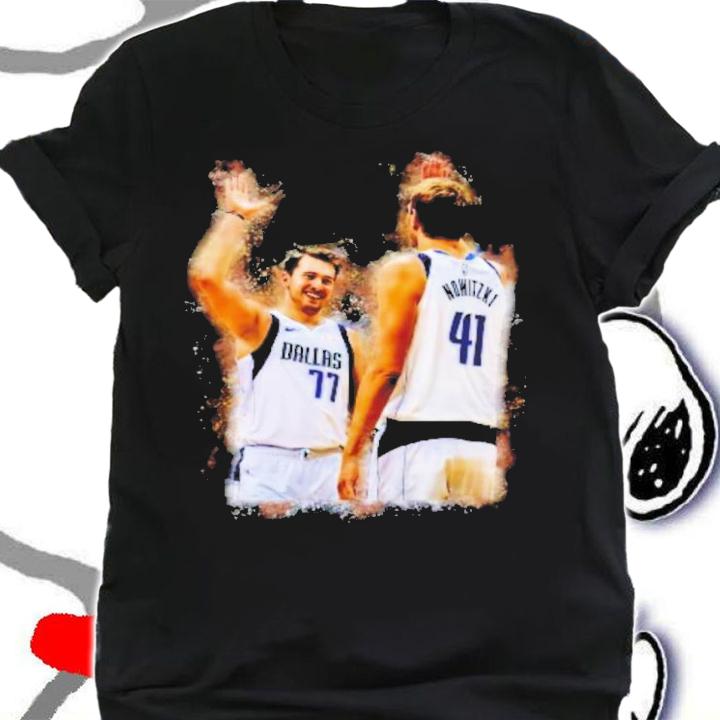 Luka Doncic And Dirk Nowitzki Shirt t-shirt shirt