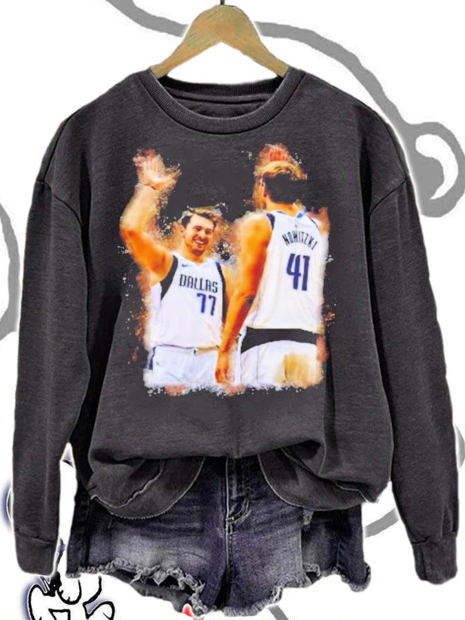 Luka Doncic And Dirk Nowitzki Shirt t-shirt sweatshirt