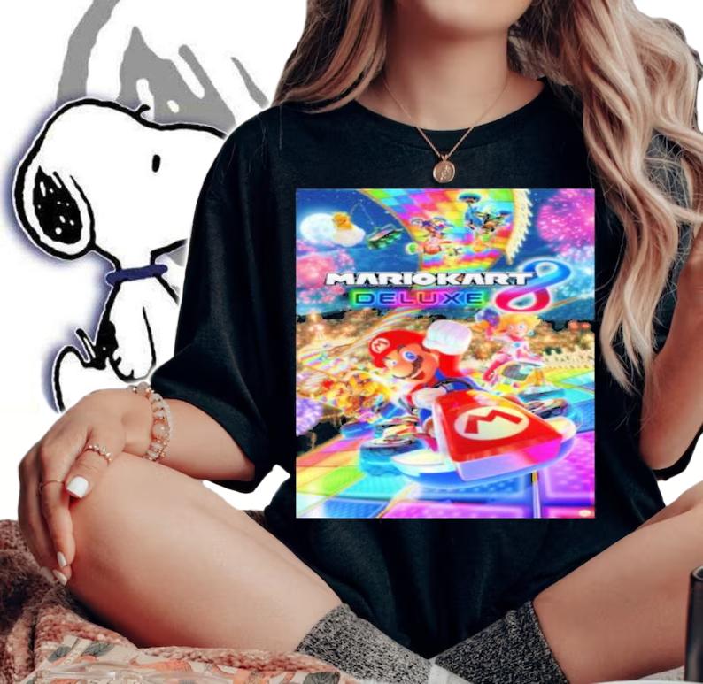 Mario Kart 8 Deluxe Shirt t-shirt woman shirt