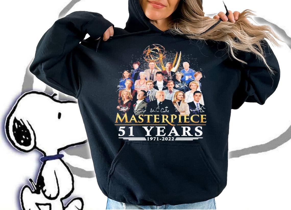 Masterpiece 51 Years 1971-2022 Signatures Shirt t-shirt
