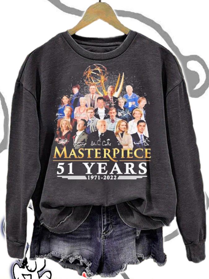 Masterpiece 51 Years 1971-2022 Signatures Shirt t-shirt