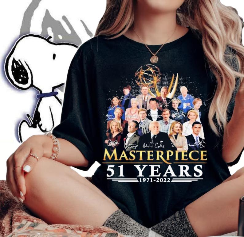 Masterpiece 51 Years 1971-2022 Signatures Shirt t-shirt