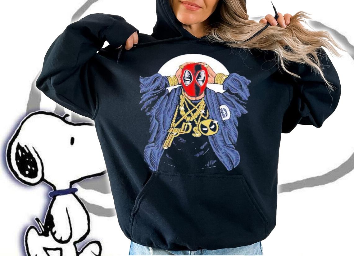 Mercenary Gangster Deadpool T-Shirt t-shirt hoodie