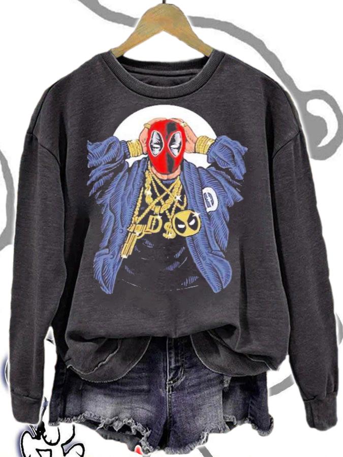Mercenary Gangster Deadpool T-Shirt t-shirt sweatshirt