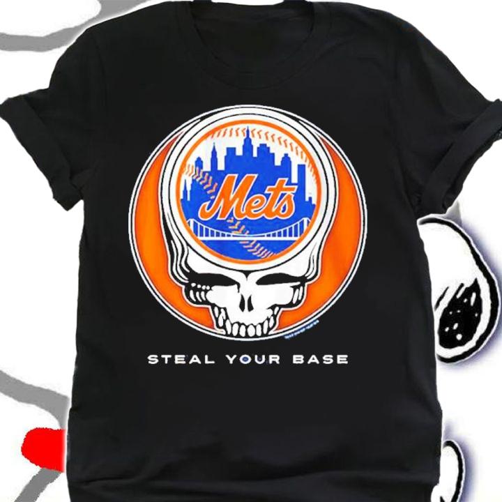 New York Mets Grateful Dead Steal Your Base Shirt t-shirt