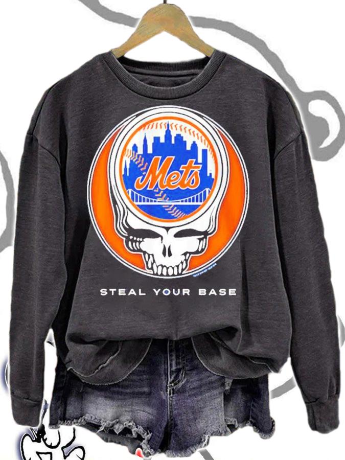 New York Mets Grateful Dead Steal Your Base Shirt t-shirt