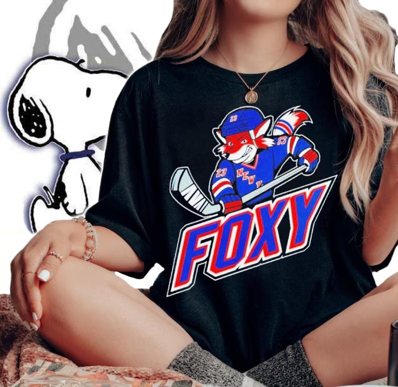 New York Rangers Adam Fox Foxy Shirt t-shirt