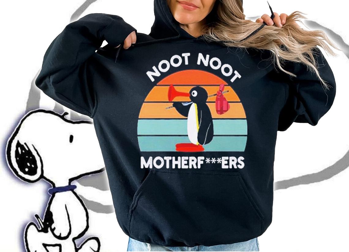 Noot Noot Mother Fuckers Pingu Vintage Shirt t-shirt