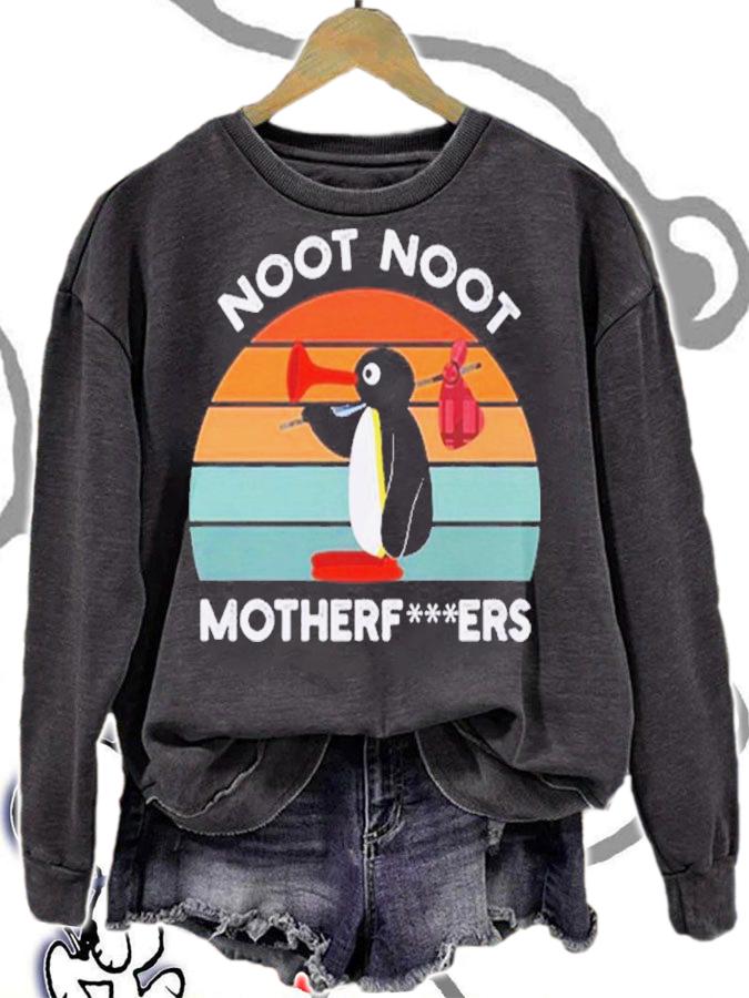 Noot Noot Mother Fuckers Pingu Vintage Shirt t-shirt