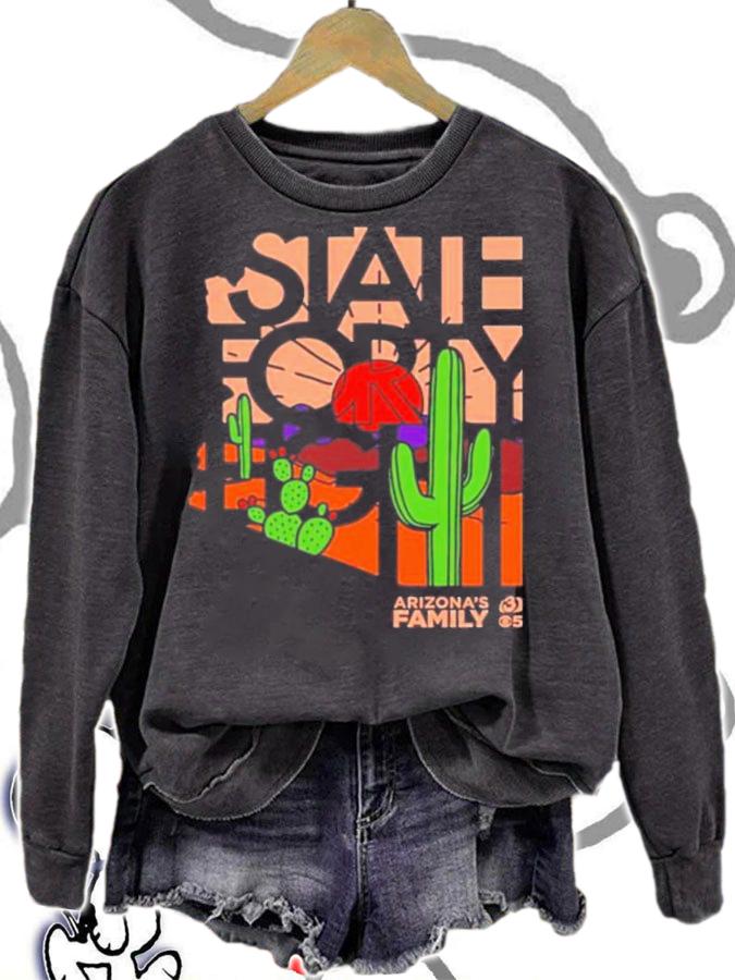 Saguaro Arizona's Family X State Forty Eight Shirt t-shirt