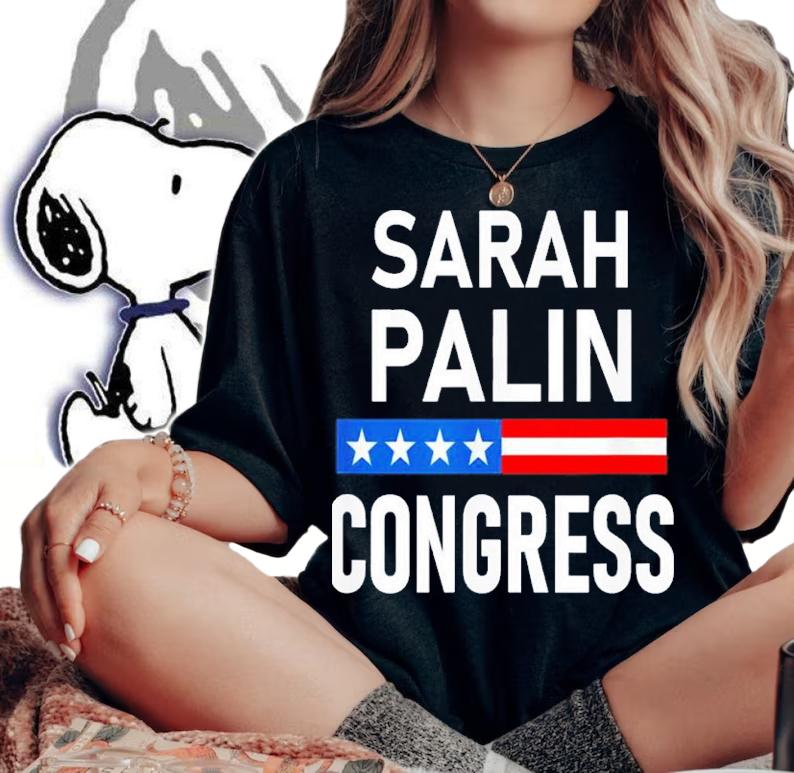 Sarah Palin For Congress Vote Sarah Palin Shirt t-shirt woman shirt