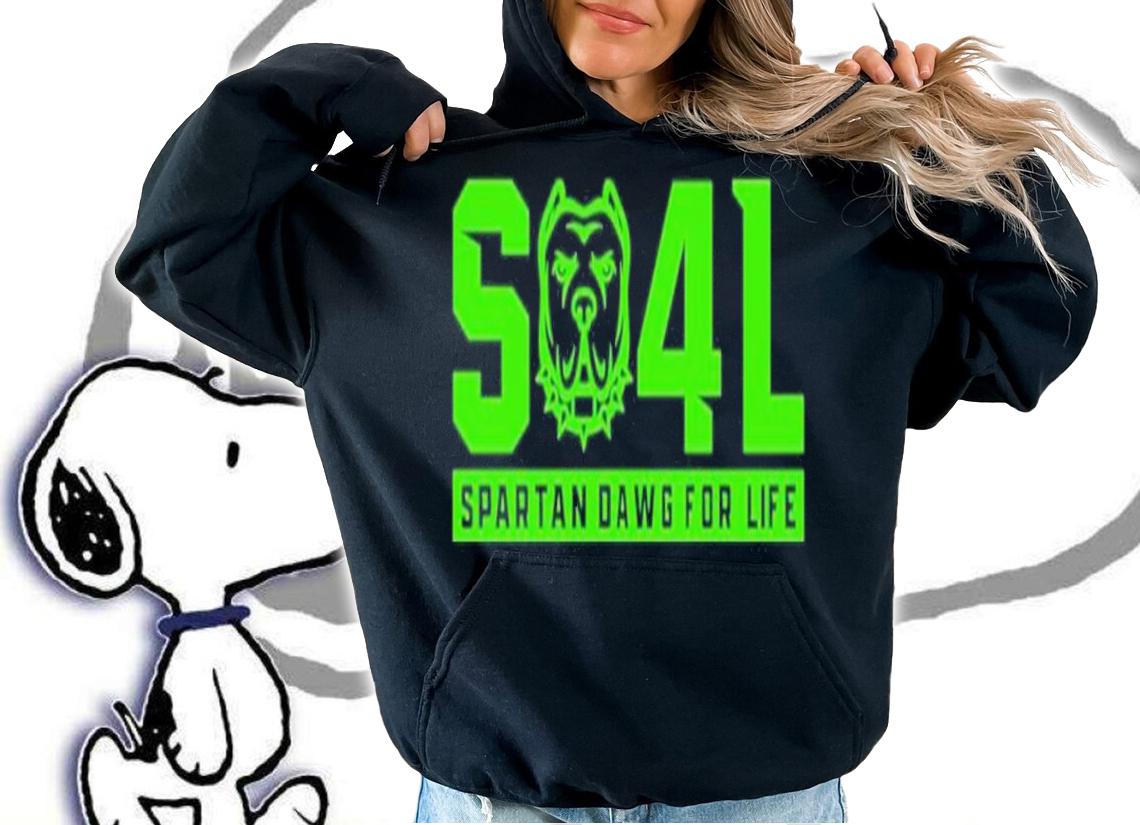 Sd4l Spartan Dawg For Life Mel Tucker Shirt t-shirt hoodie